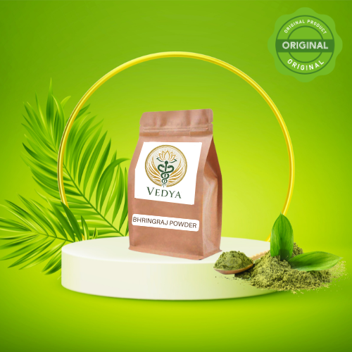 Bhringraj Powder – Ayurvedic Herb for Hair Growth & Scalp Health