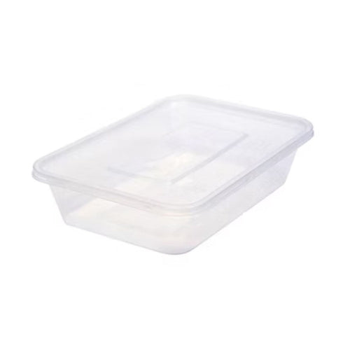500ml Rectangle Plastic Container (250 Pcs.) – Buy 2, Get 1 FREE