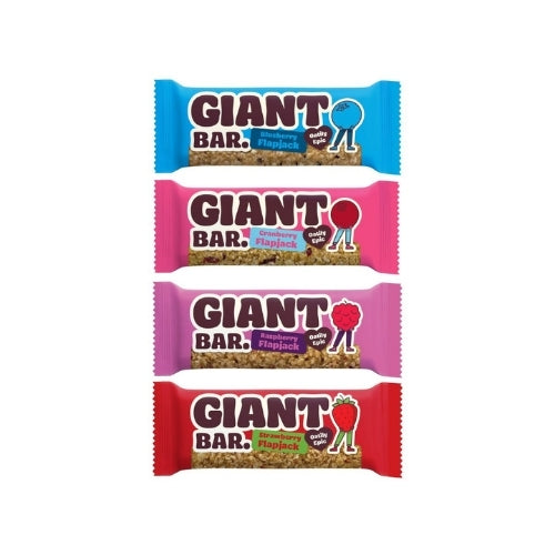 Ma Baker Giant Bars - Berry Mix (90g X Pack of 20) – 8 Boxes