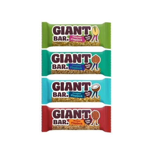 Ma Baker Giant Bars - Nut Mix (90g X Pack of 20) – 8 Boxes