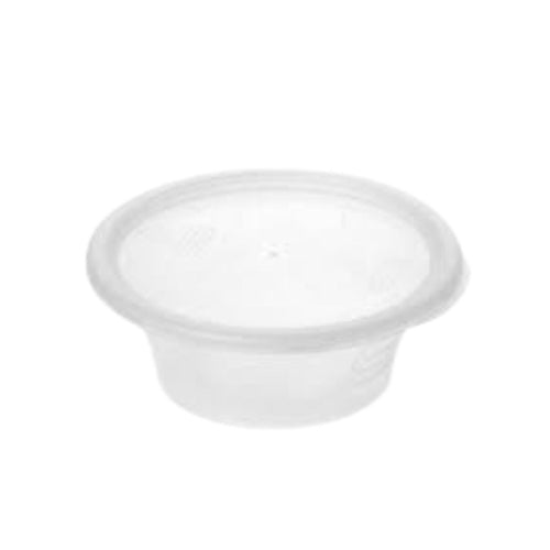 8oz Round Plastic Container (250 Pcs.) – Buy 2, Get 1 FREE