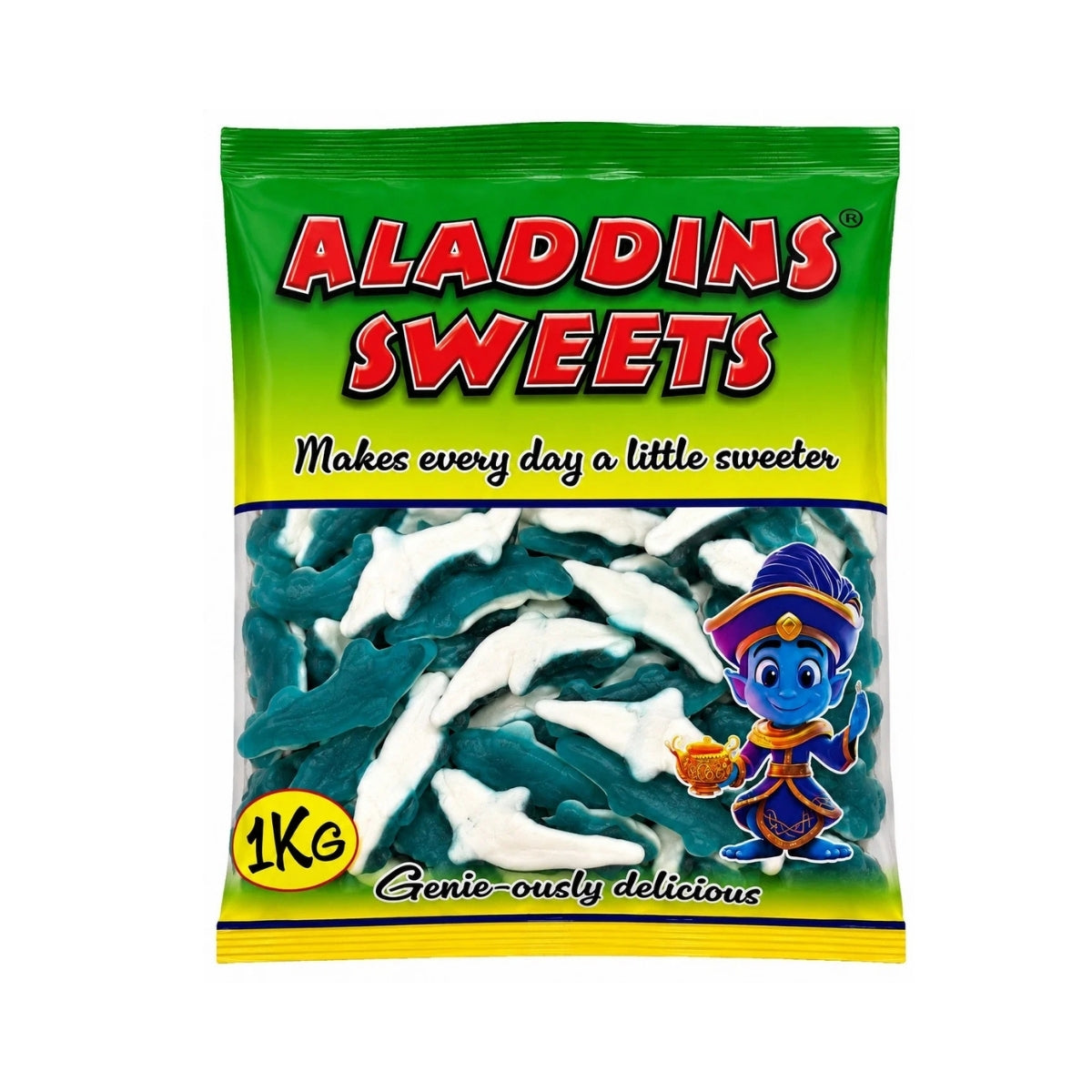 Aladdins Foamed Big Blue Sharks 24kg