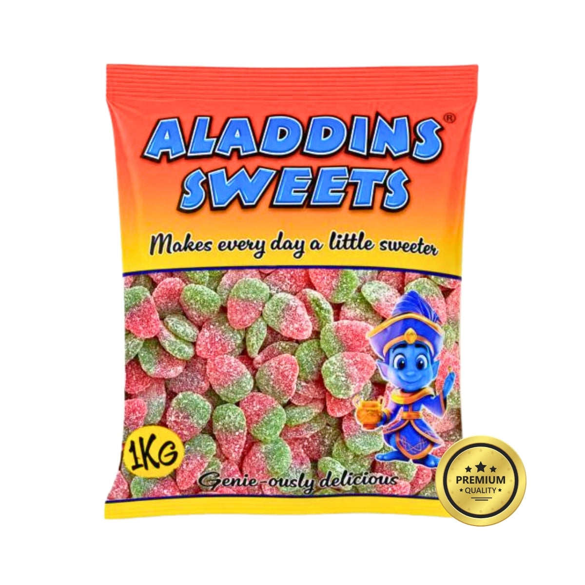Aladdins Sour Middle Strawberry 24kg