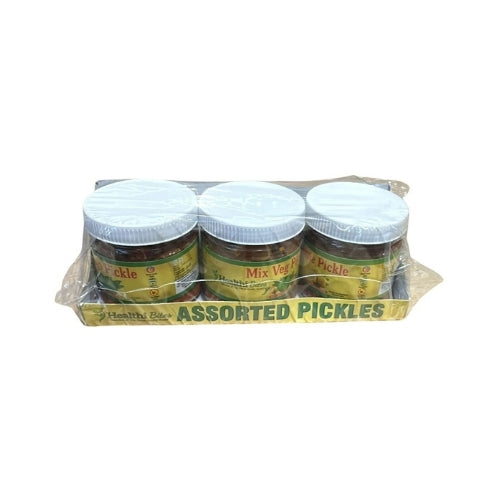 Assorted Pickles (Pack of 3) – 10 Pack