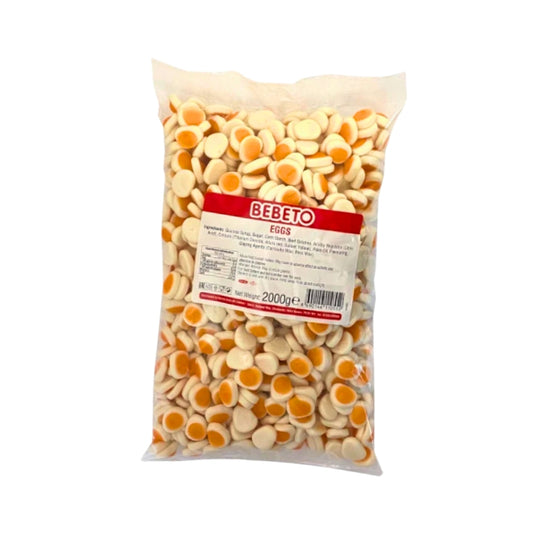 Bebeto Eggs Gummy Candy 24kg