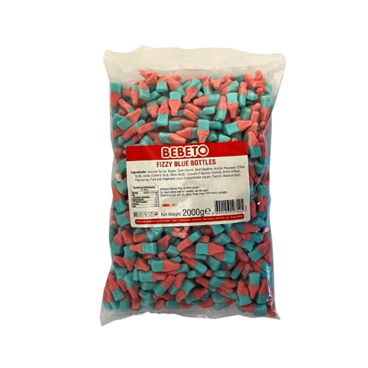 Bebeto Fizzy Blue Bottle 24kg