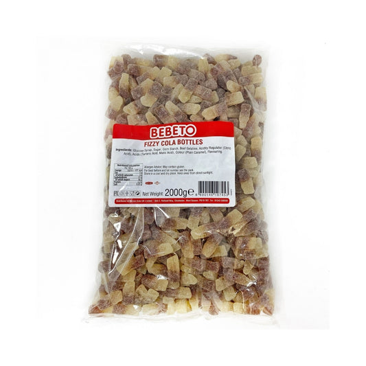 Bebeto Fizzy Cola Bottles 24kg