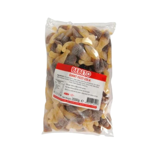 Bebeto Giant Fizzy Cola Bottles 24kg