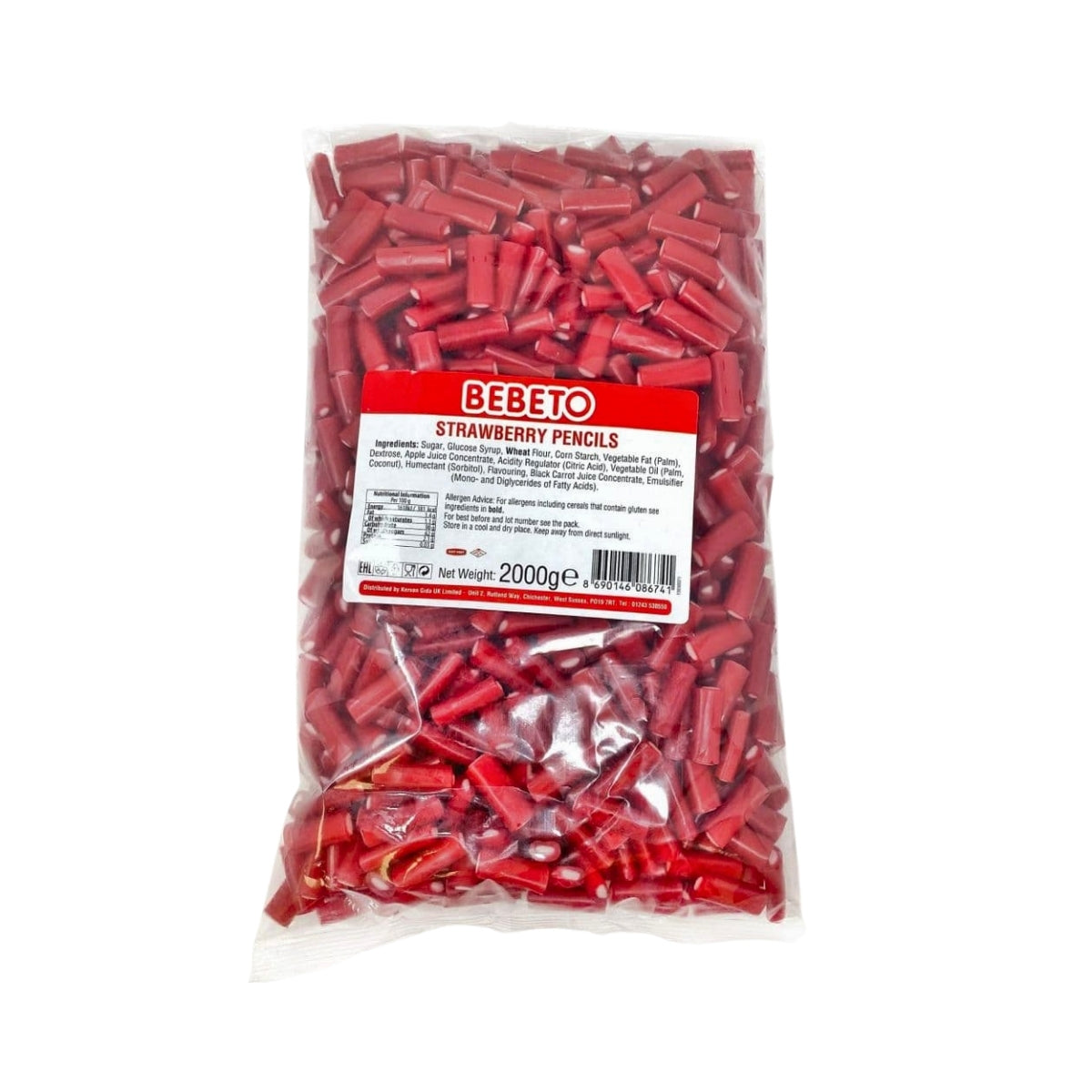 Bebeto Strawberry Pencil 24kg