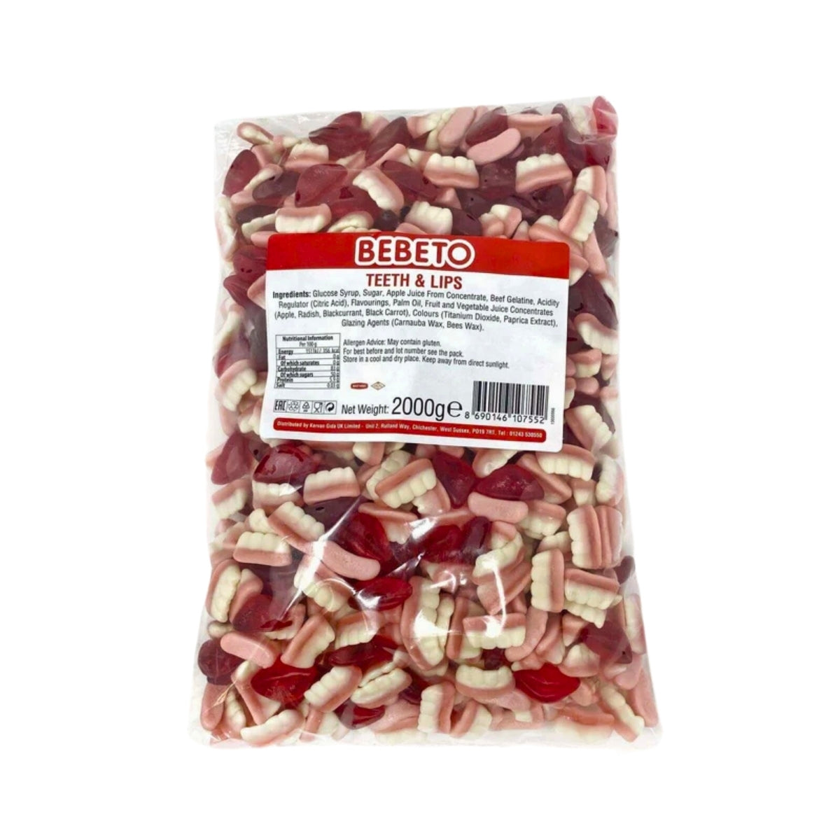 Bebeto Teeth & Lips 24kg