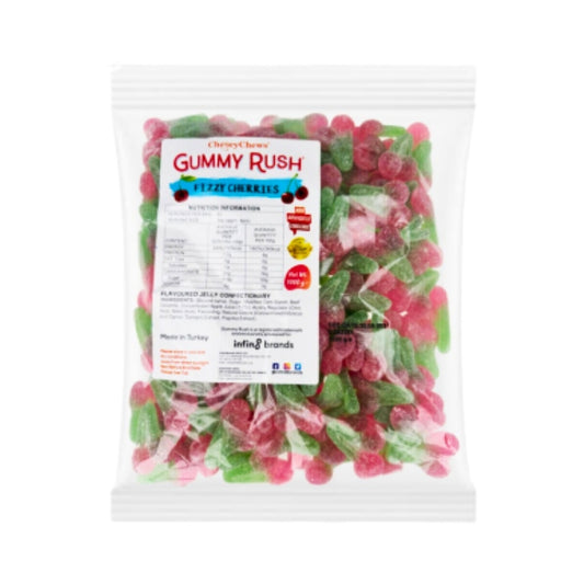 Gummy Rush Fizzy Cherries 24kg