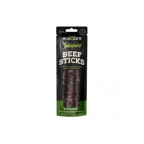Hunter's Jalapeno Beef Stick (40g X Pack of 10) – 5 Strips