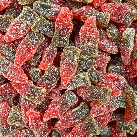 Mini Sour Cherry Cola Bottles