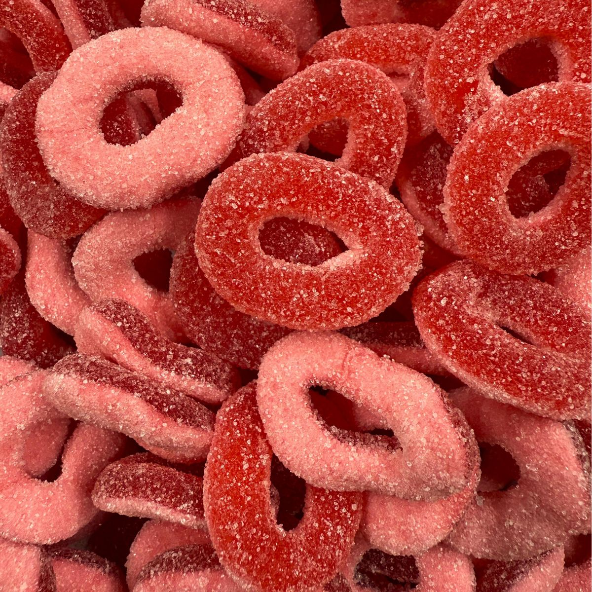 Sour Strawberry Rings
